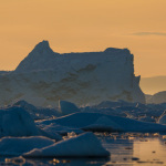 Disko Bay at Midnight