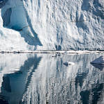 Reflection of a Giant Iceberg