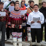 Singing on National day